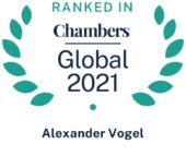 Chambers and Partners Europe 2021 Alexander Vogel
