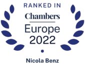 Chambers and Partners Europe 2022 Nicola Benz