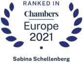Chambers and Partners Europe 2021 Sabina Schellenberg