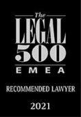 Legal 500 EMEA Recommended Lawyers 2021