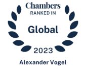 Chambers and Partners Global Alexander Vogel 2023
