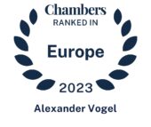 Chambers and Partners Europe Alexander Vogel 2023