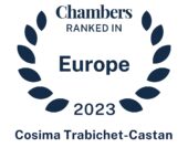 Chambers and Partners Europe 2023 Cosima Trabichet-Castan