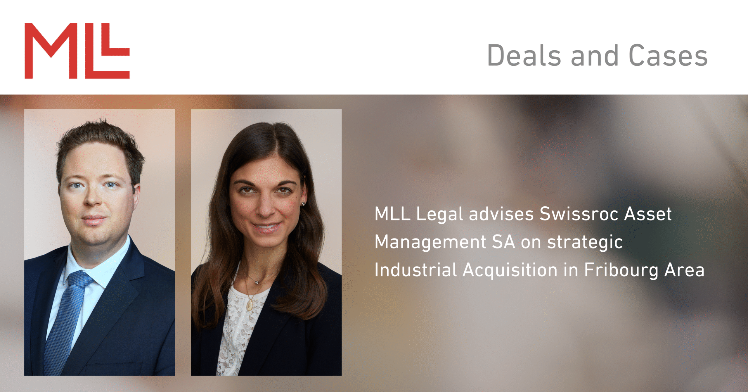 MLL Legal advises Swissroc Asset Management SA on strategic Industrial ...